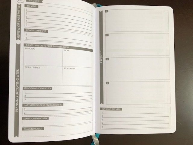 panda planner weekly view